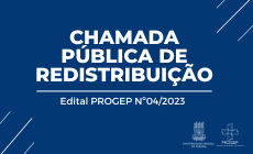 CHAMADA PÚBLICA DE REDISTRIBUIÇÃO