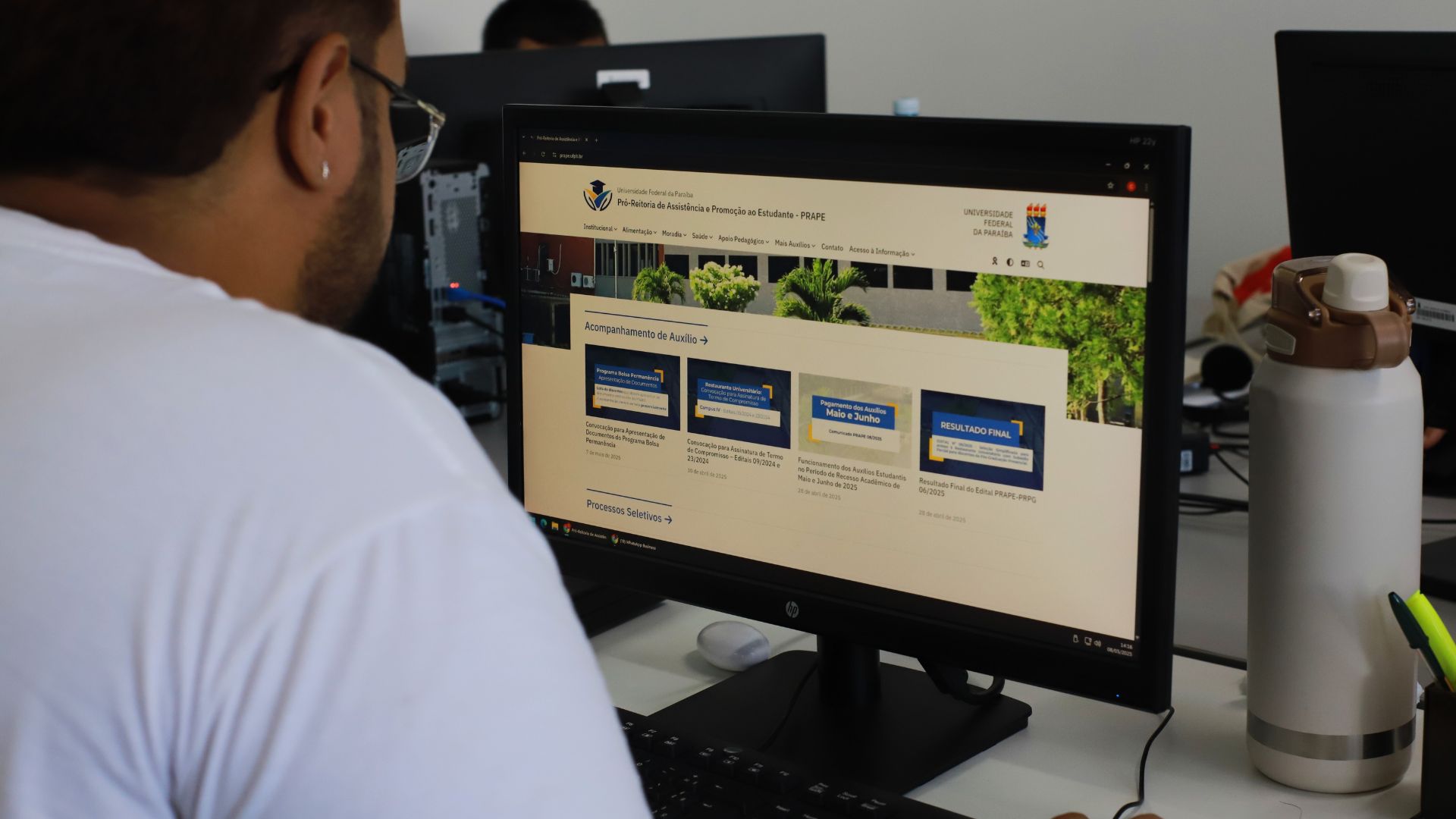 Prape lança novo site com layout intuitivo e foco em transparência na assistência estudantil